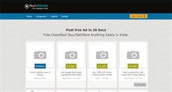 Desktop Screenshot of buysellbazaar.com